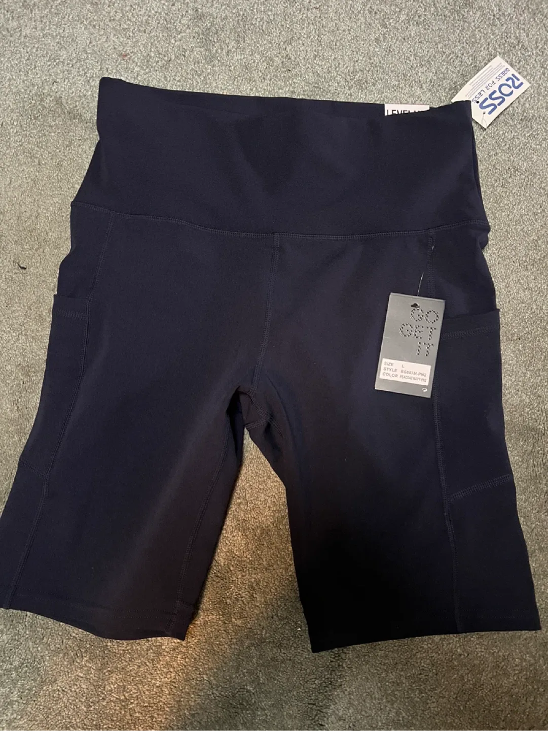 Level Up Active Black Shorts - Size L