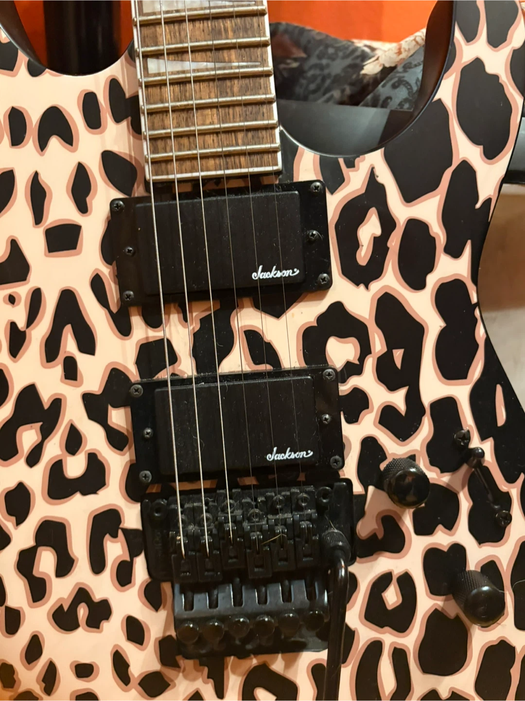 Jackson Electric Guitar - Leopard Print - photo 2