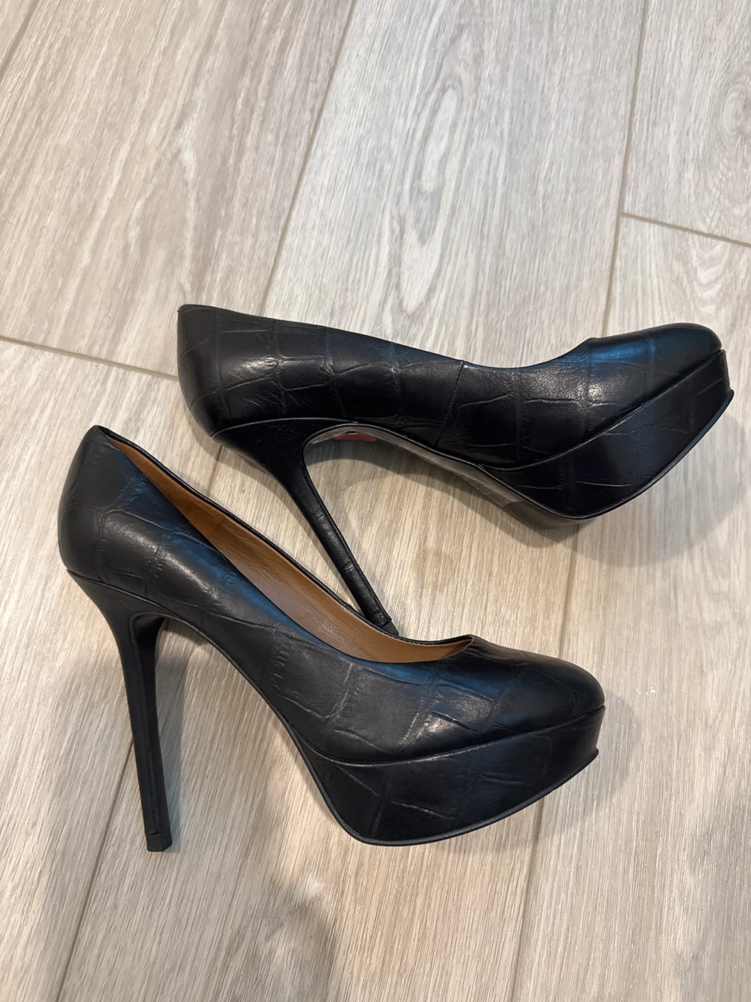 Zara Woman Black Heels - Size 7