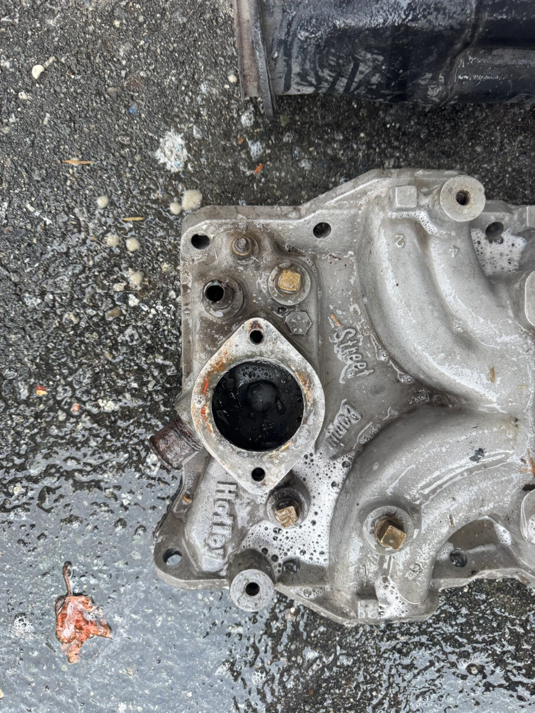 Holley Street Dominator Intake Manifold & Headers - photo 2
