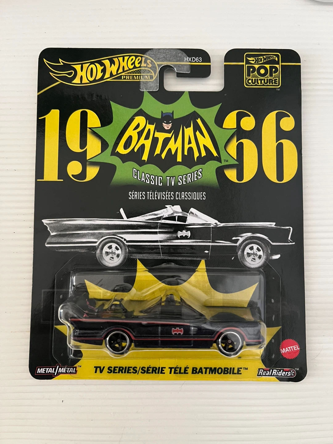 Hot Wheels 1966 Batmobile TV Series