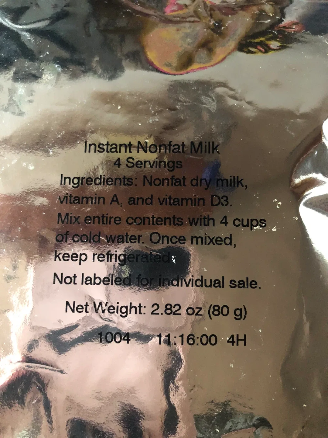 Instant Nonfat Dry Milk - 4 Servings image indicator(2)