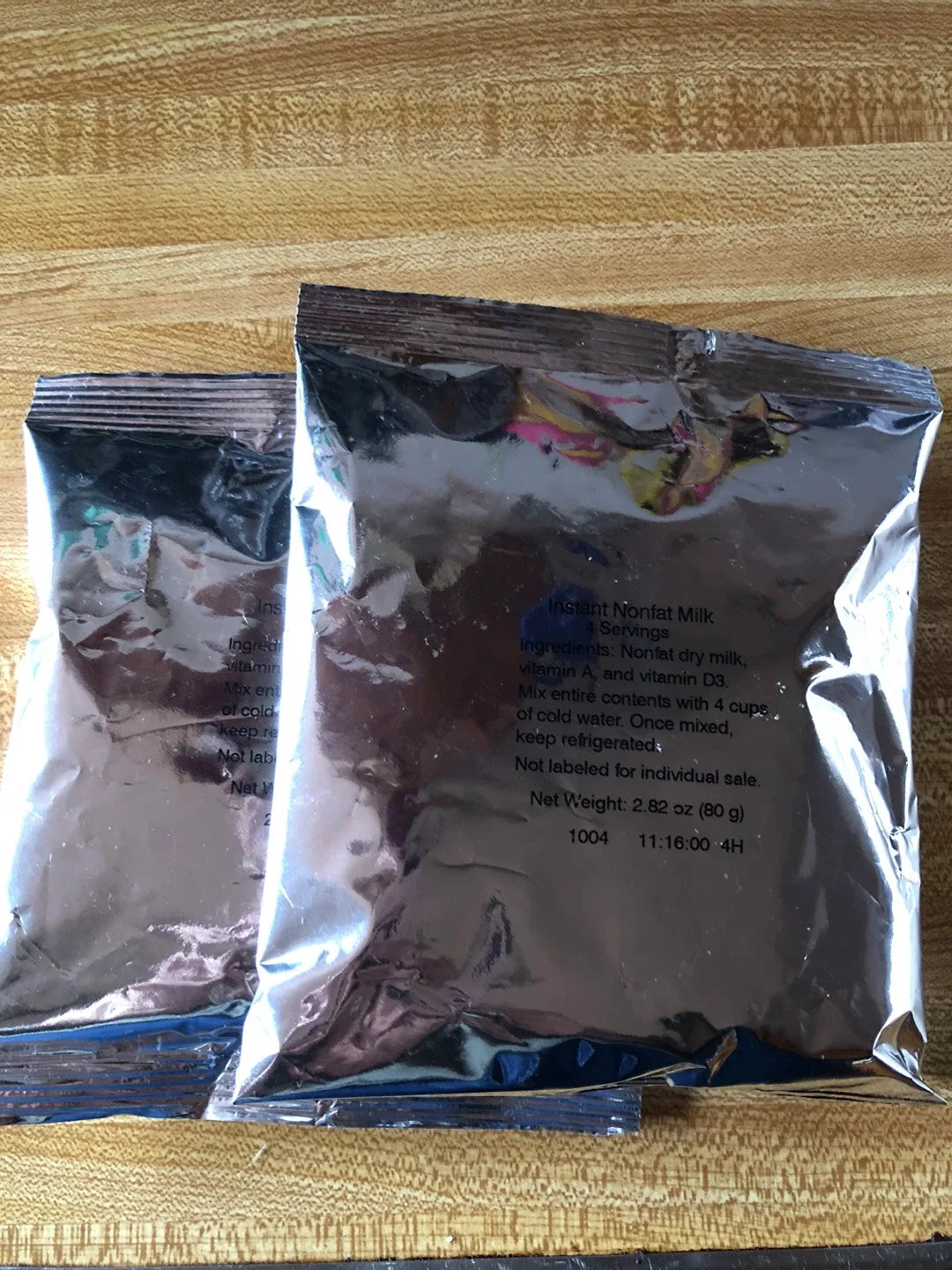 Instant Nonfat Dry Milk - 4 Servings