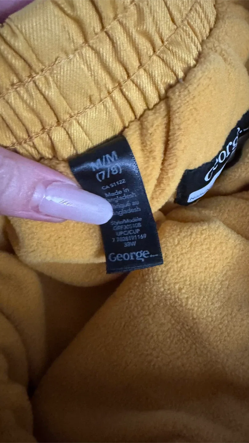 New George Kids' Yellow Snow Pants - Size M (7/8) image indicator(4)