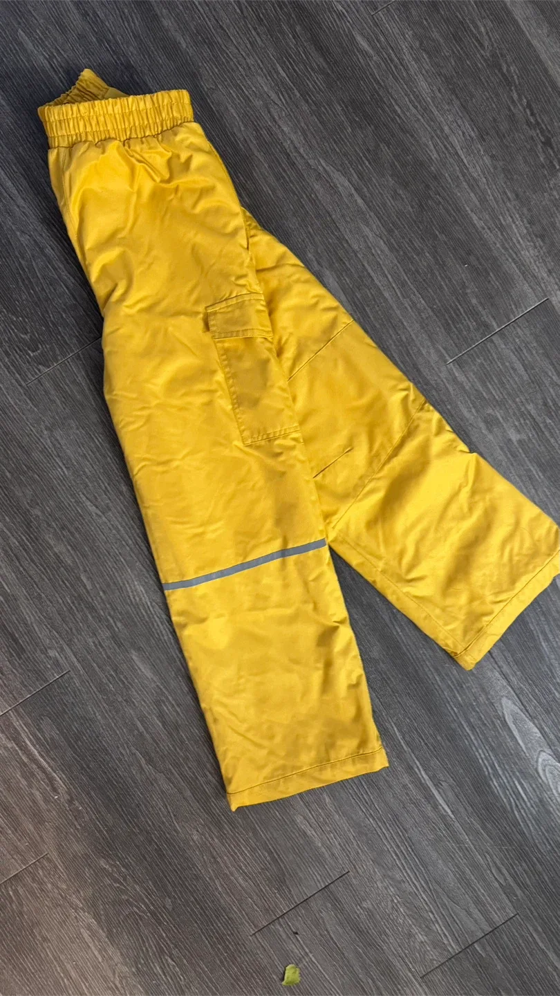New George Kids' Yellow Snow Pants - Size M (7/8) image indicator(2)