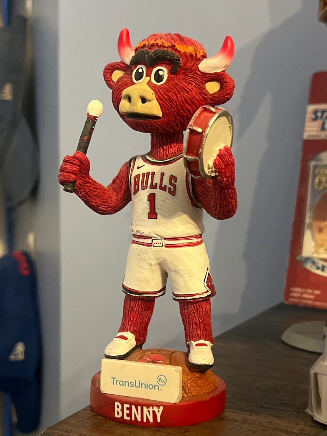 Chicago Bulls Benny the Bull Bobblehead