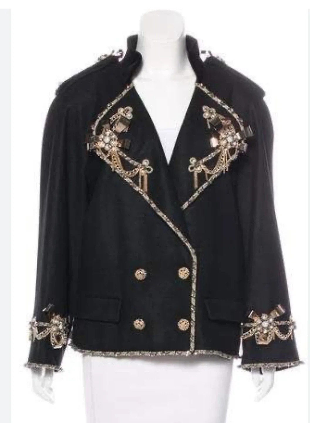 Chanel Embellished Jacket Size 36 image indicator(2)