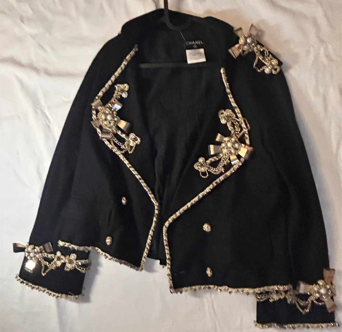 Chanel Embellished Jacket Size 36 image indicator(4)