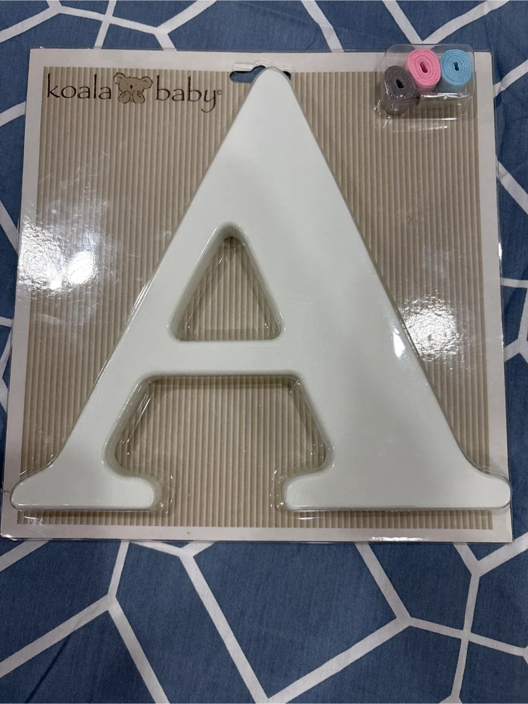 Koala Baby White Letter S & A - New! image indicator(3)