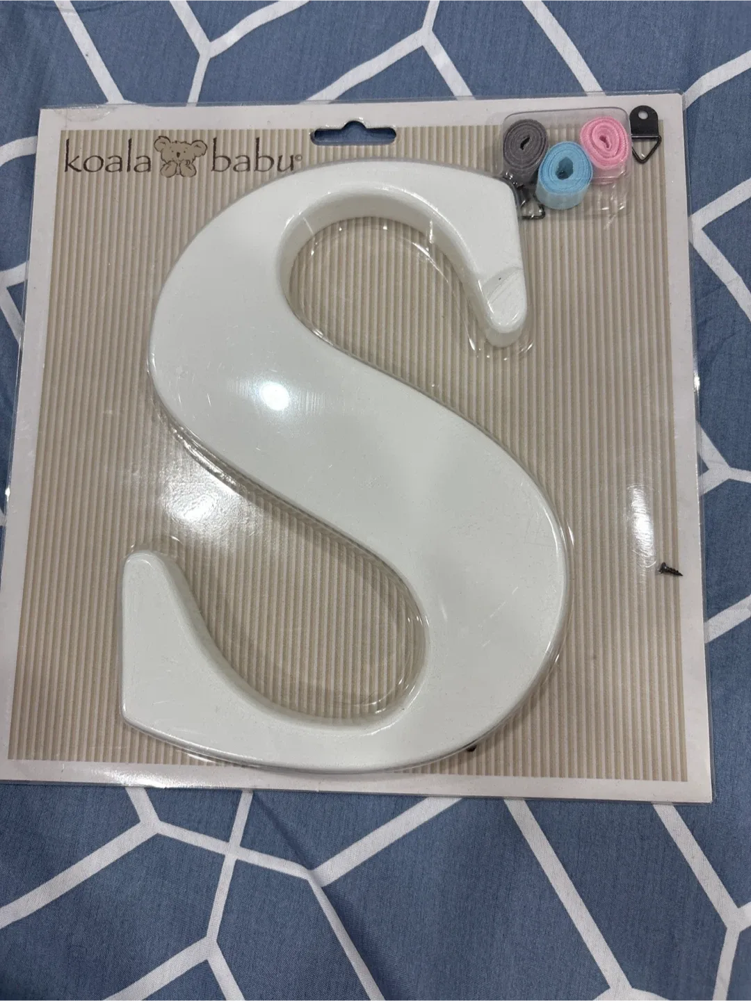 Koala Baby White Letter S & A - New! image indicator(2)