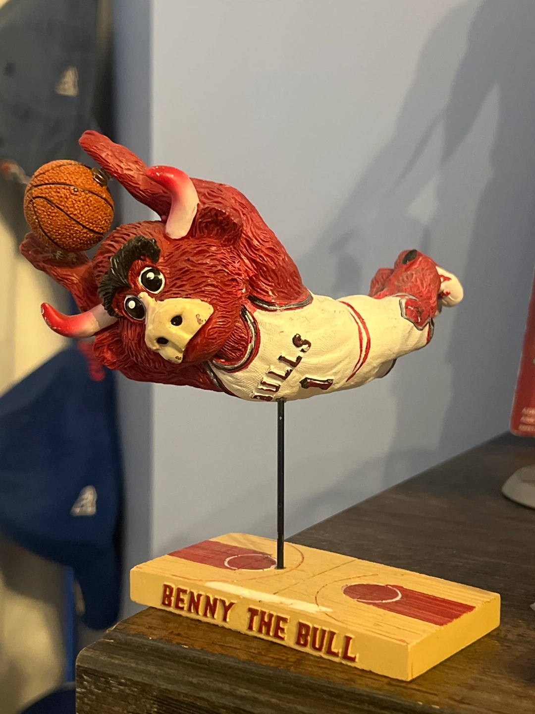 Chicago Bulls Benny The Bull Figurine