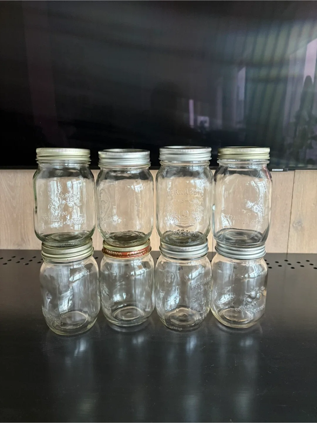 Glass mason jars 0.5L x8 thumbnail