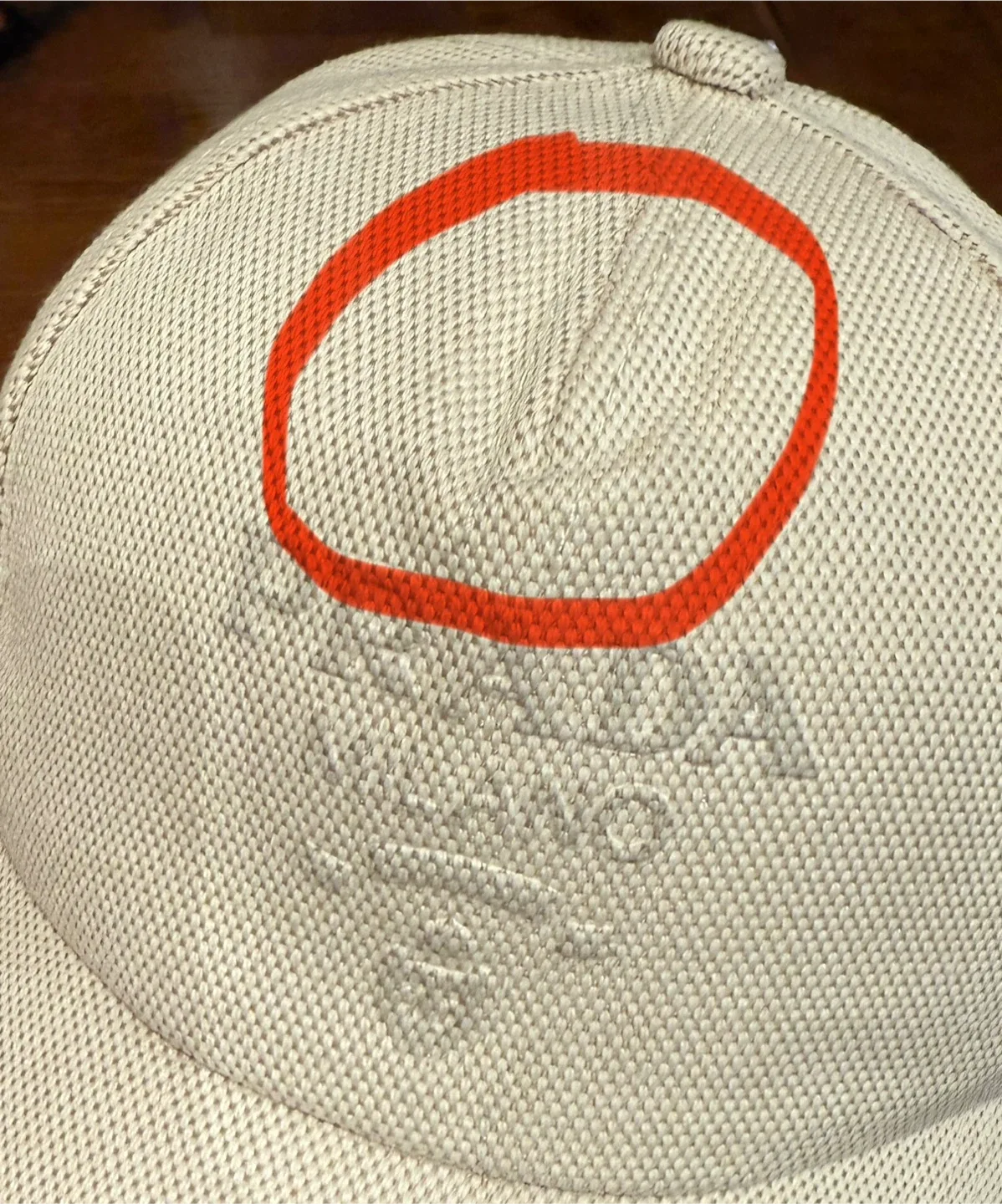 Prada Milano Linen Blend Baseball Cap image indicator(5)