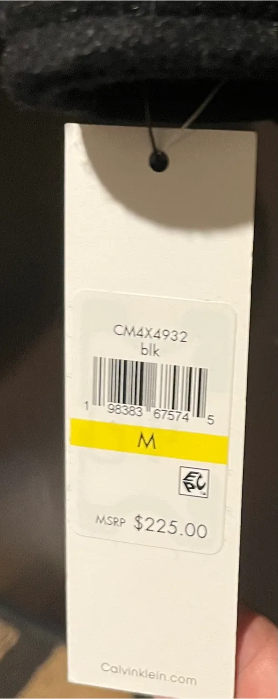 Calvin Klein Black Hooded Jacket - Size M image indicator(3)