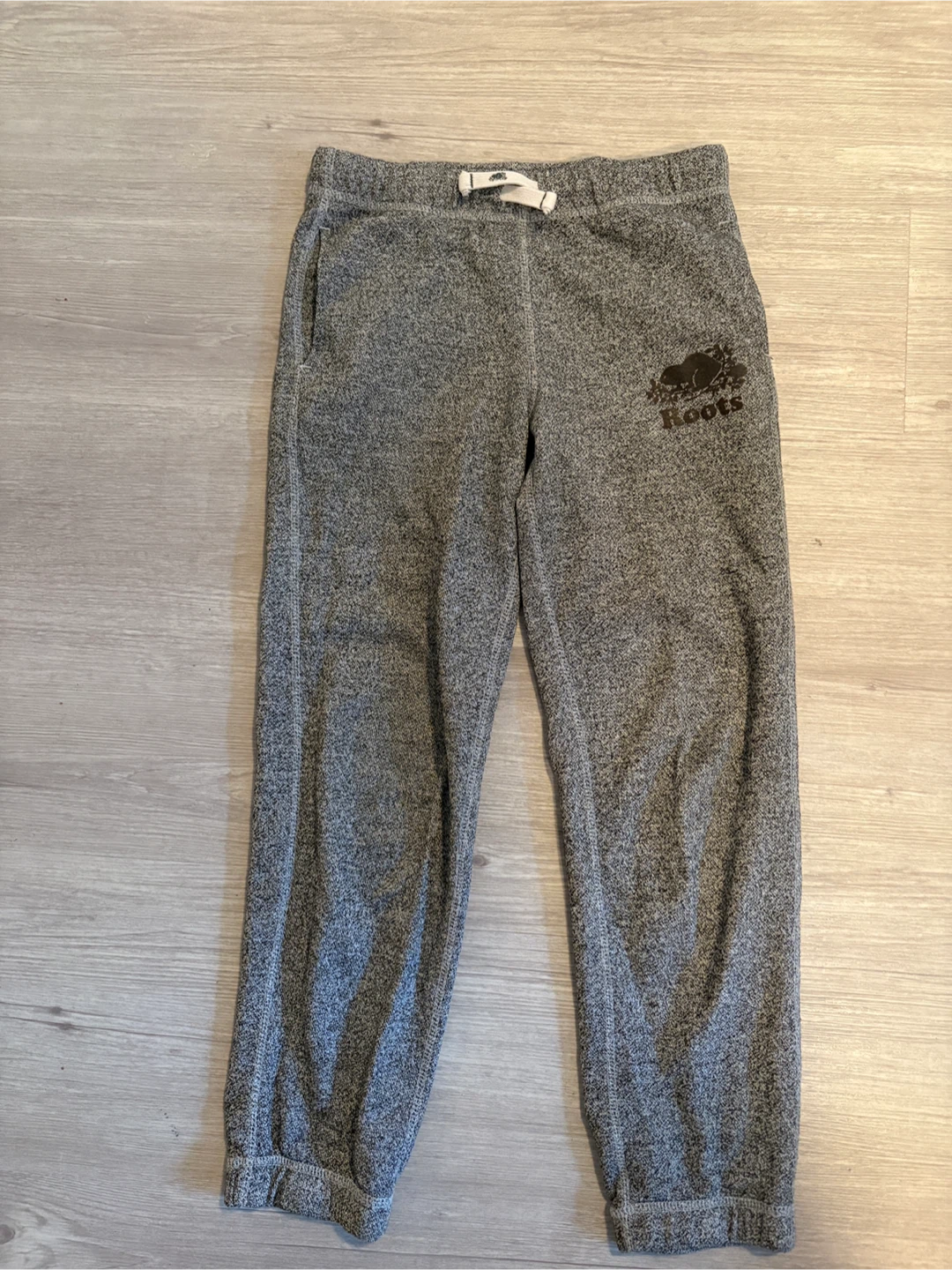 Roots Gray Sweatpants Kids Size 8