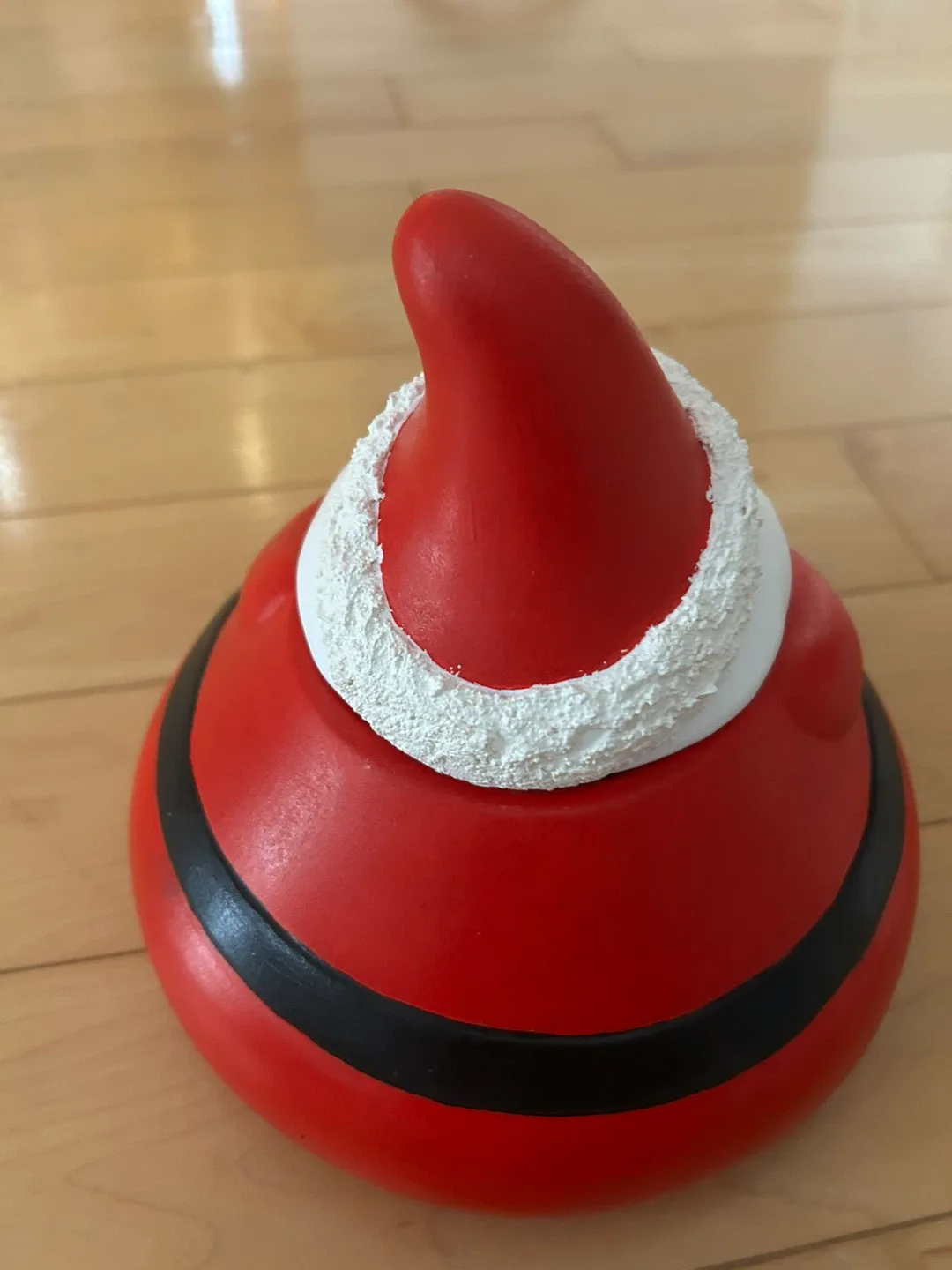 Hand painted Santa ceramic container image indicator(2)