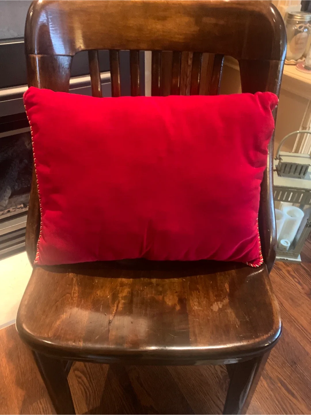 Christmas Decorative Pillow - Red & Green image indicator(3)