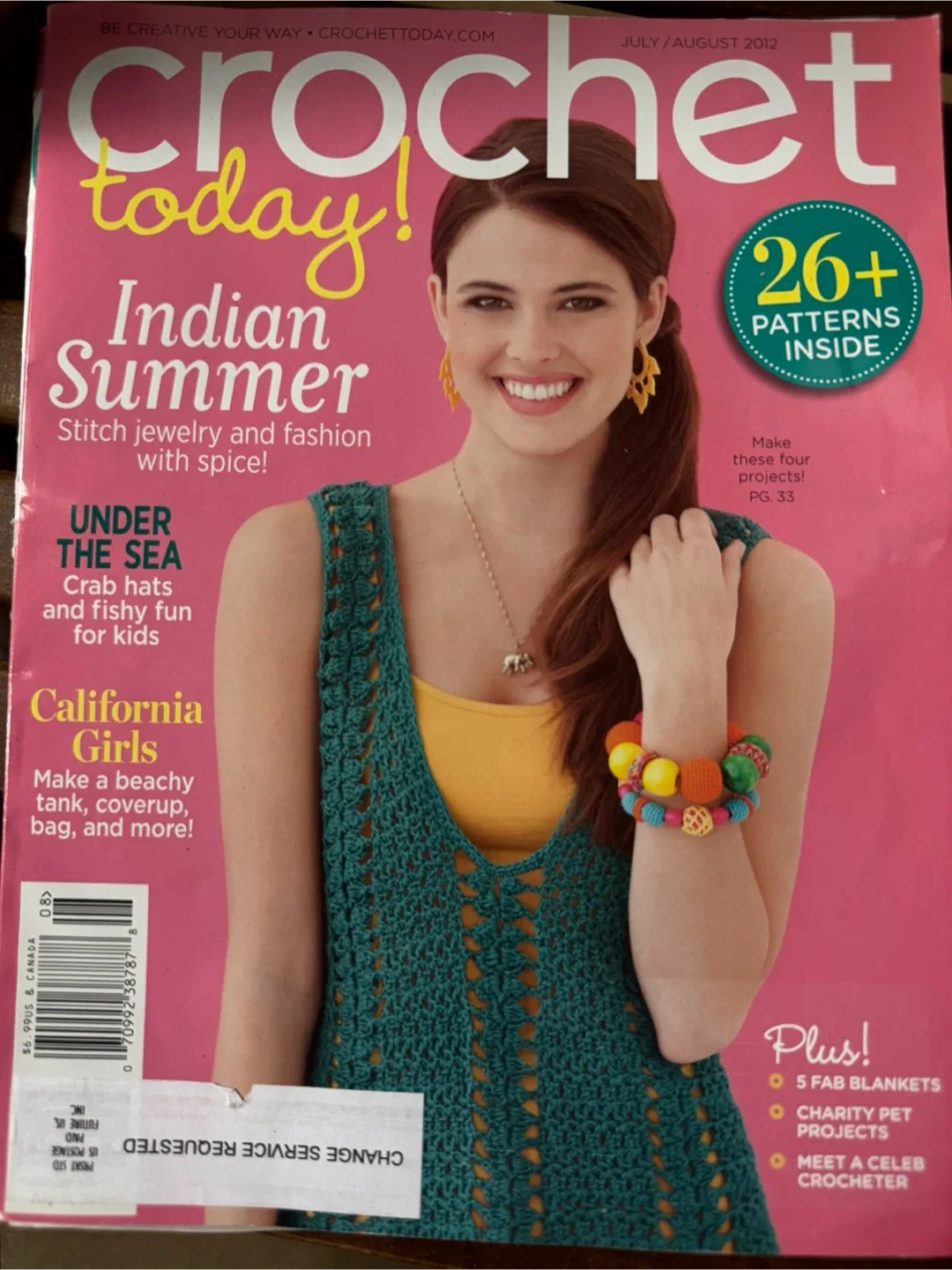 Crochet Magazines Lot - Interweave, Crochet Today, Crochet World image indicator(3)