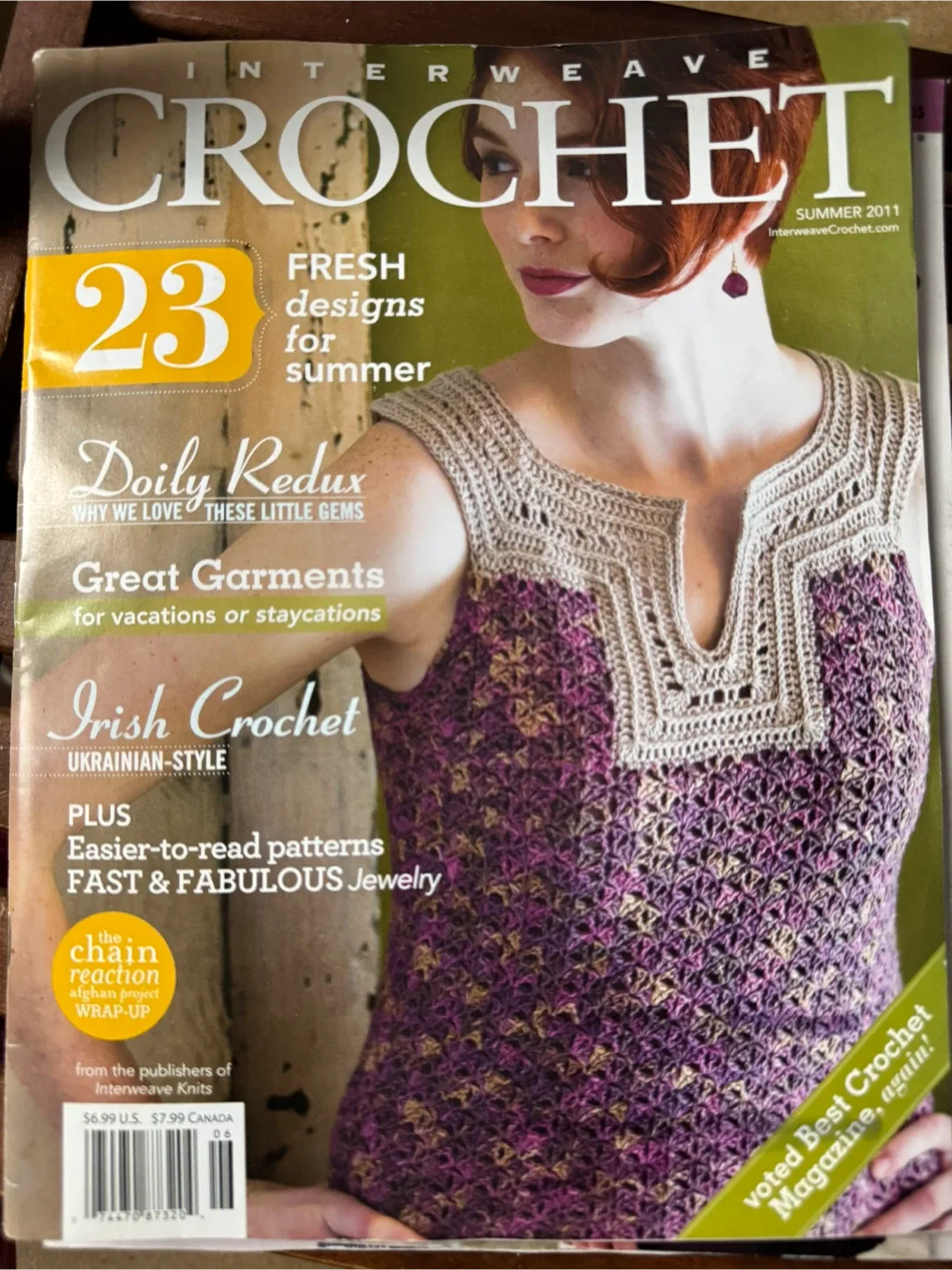 Crochet Magazines Lot - Interweave, Crochet Today, Crochet World image indicator(5)