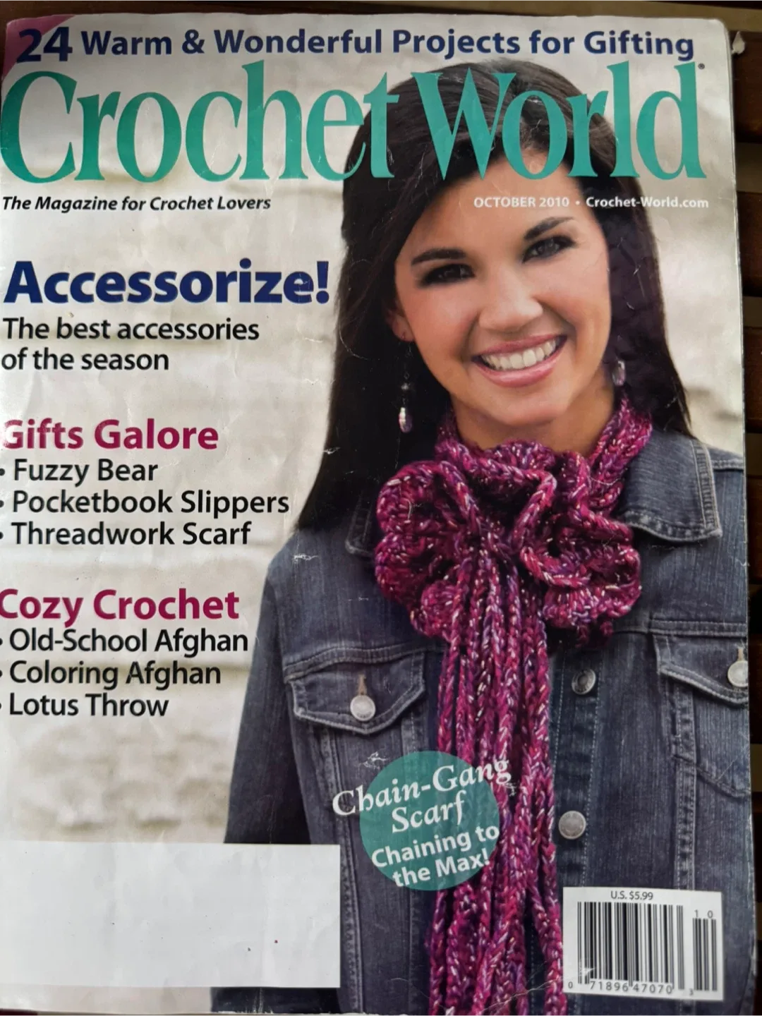 Crochet Magazines Lot - Interweave, Crochet Today, Crochet World image indicator(2)