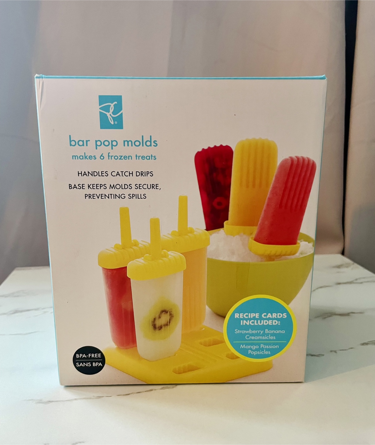 Bar Pop Molds - Makes 6 Frozen Treats