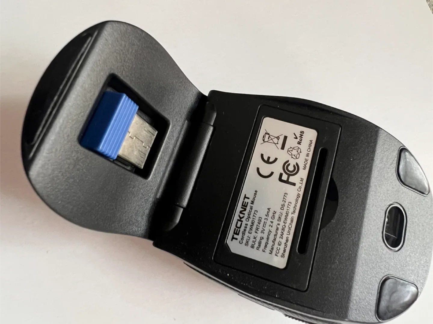 Tecknet Ergonomic Optical Mouse image indicator(2)