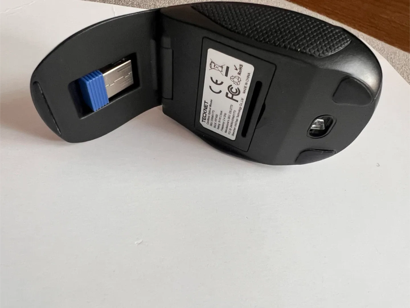 Tecknet Ergonomic Optical Mouse image indicator(6)