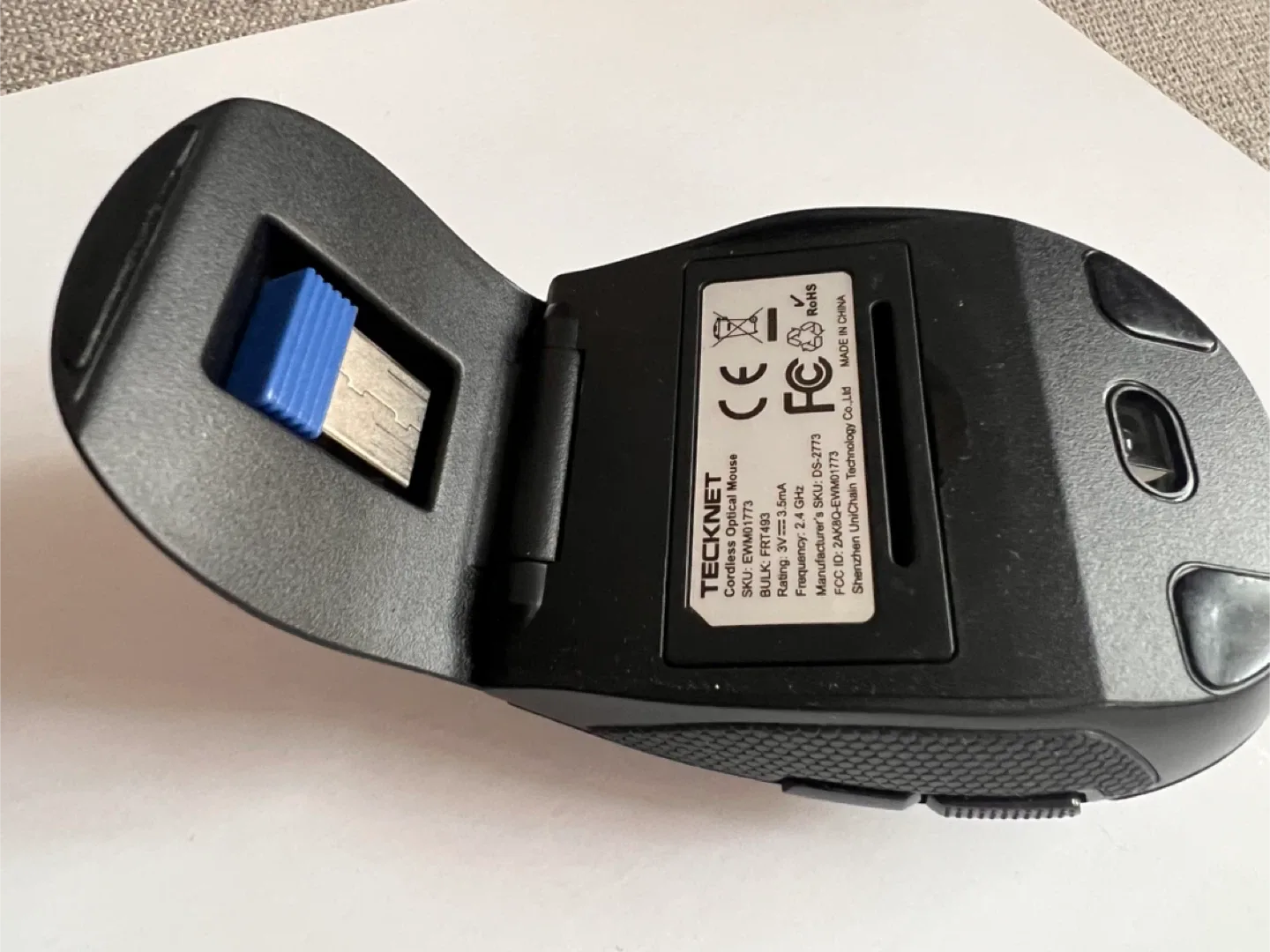 Tecknet Ergonomic Optical Mouse image indicator(7)