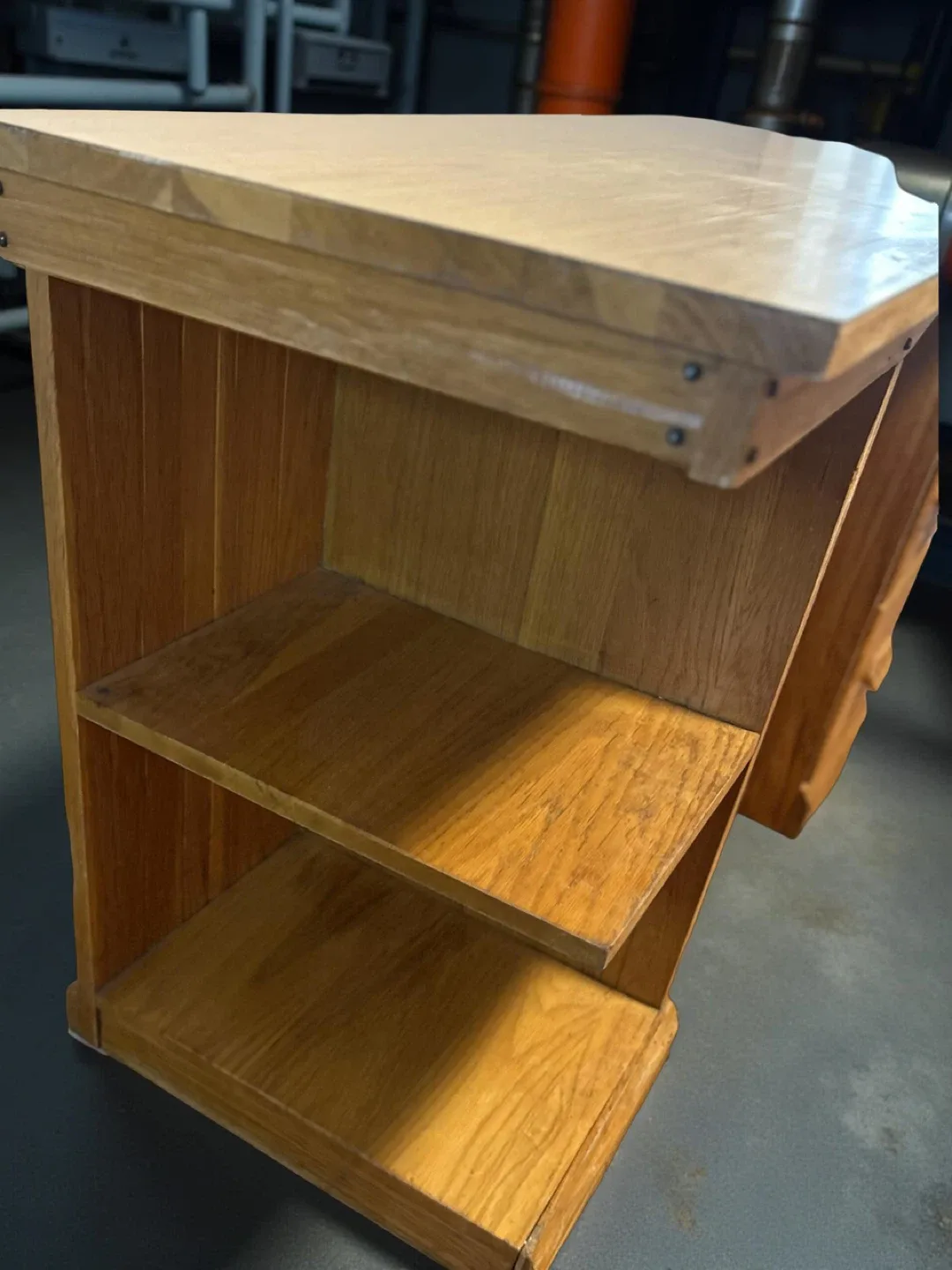 Vintage "Ranch Oak" Desk by Brandt image indicator(2)