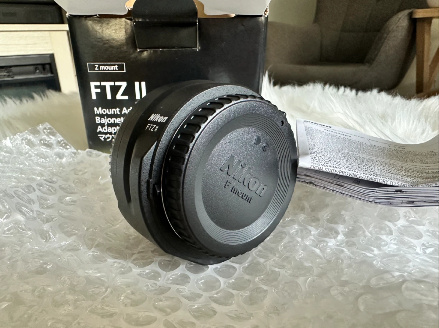 Nikon FTZ II Mount Adapter - Like New! - photo 2
