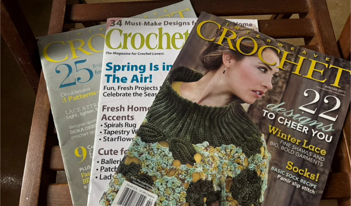 Crochet Magazines Lot 10 image indicator(3)