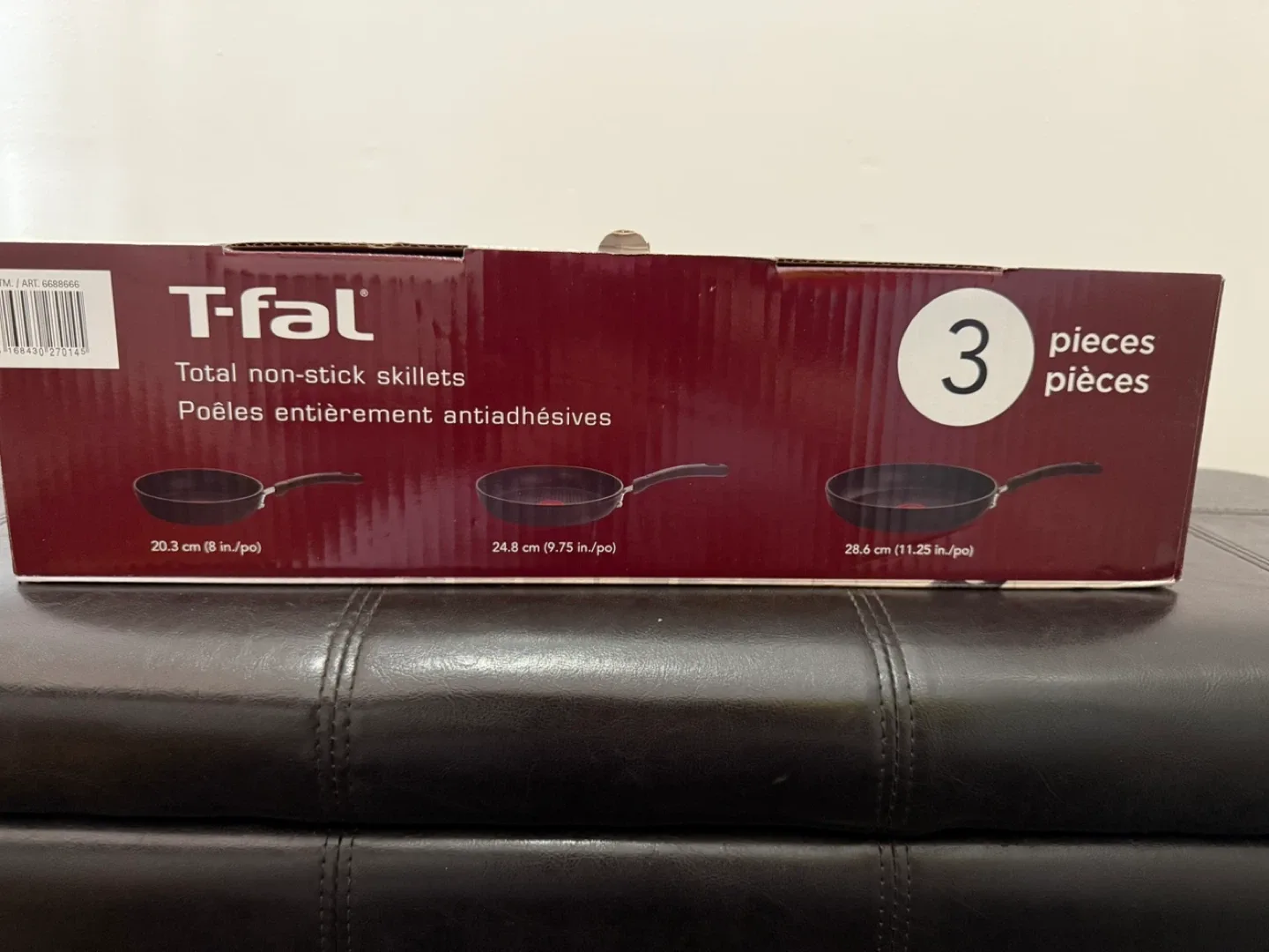 T-Fal 3 Piece Frying Pan/Skillet Set image indicator(2)