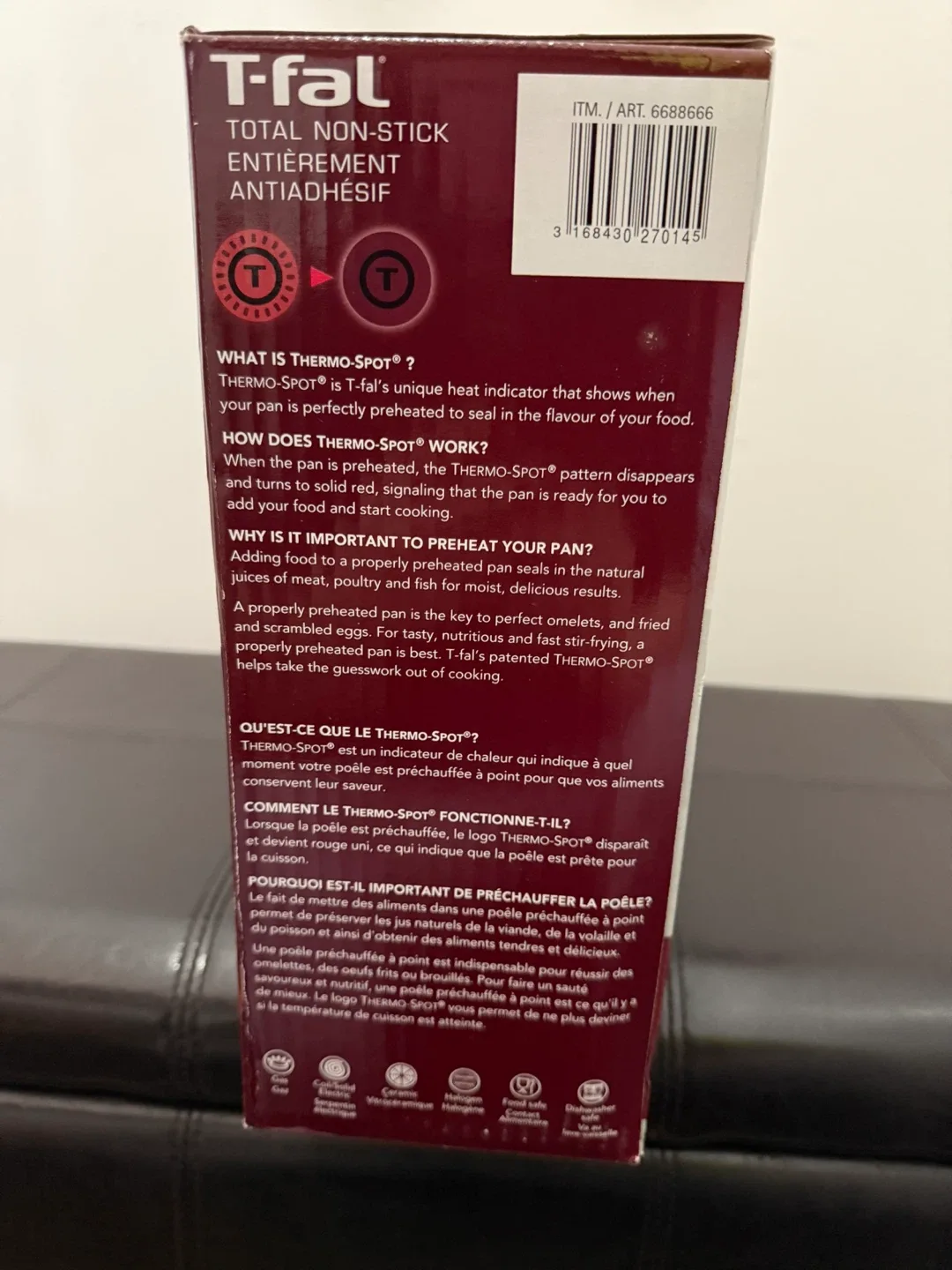 T-Fal 3 Piece Frying Pan/Skillet Set image indicator(3)