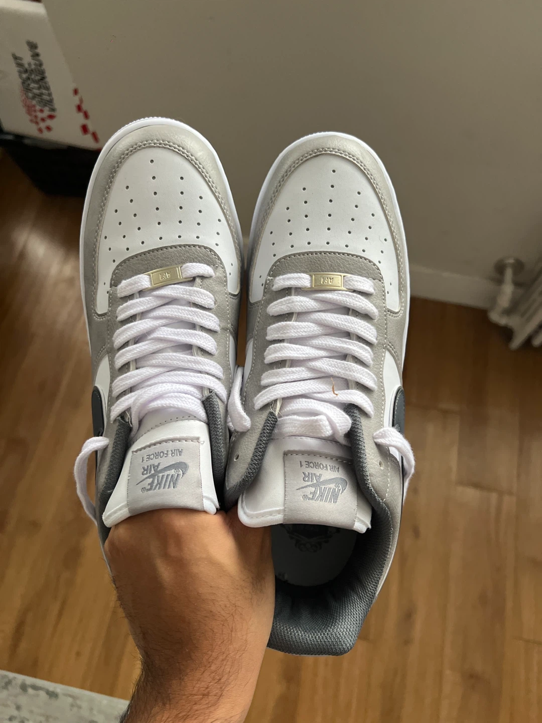 Nike Air Force 1 Sneakers - Grey/White - photo 3