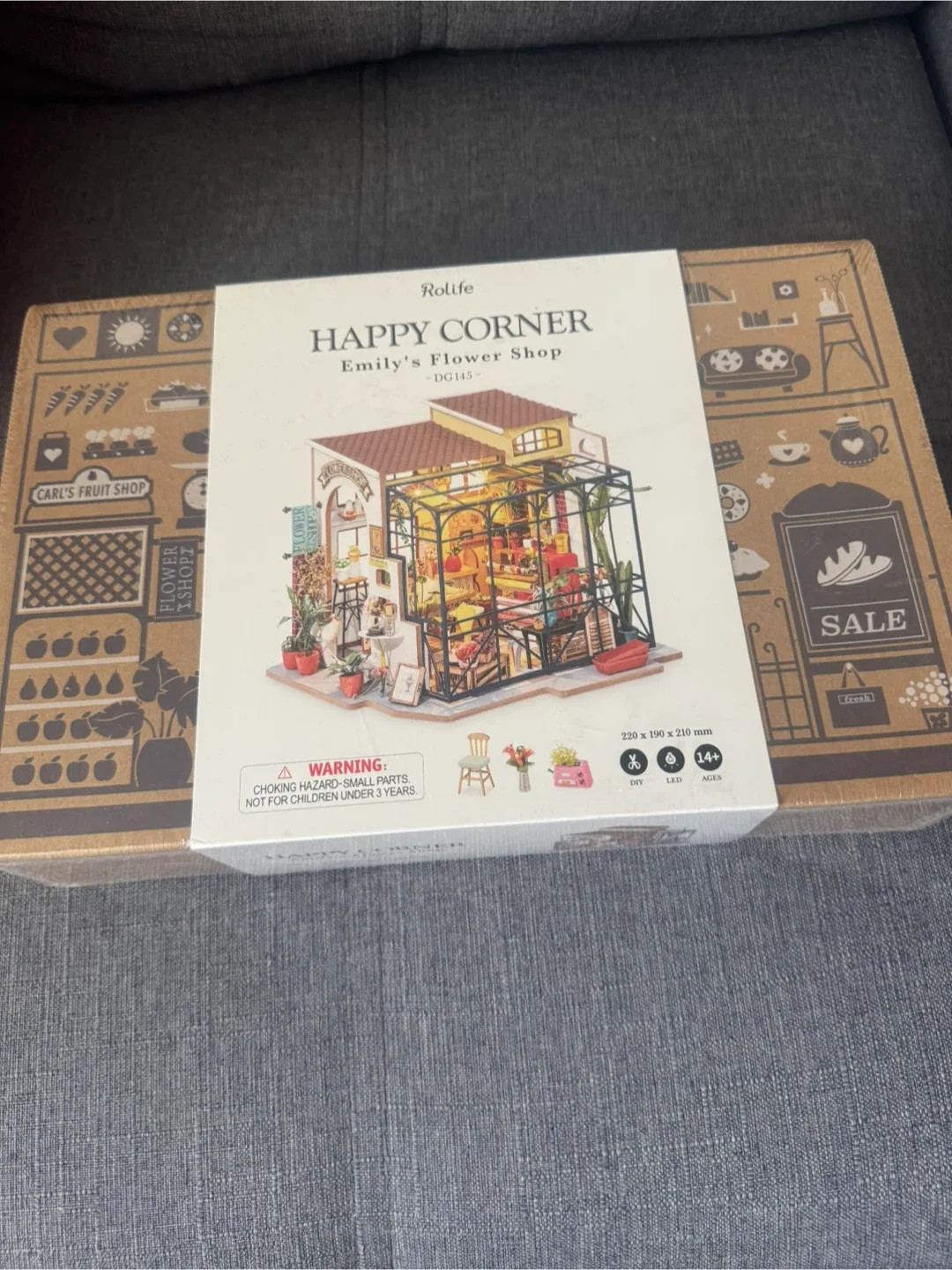 Rolife flower shop craft/puzzle build - BRAND NEW thumbnail