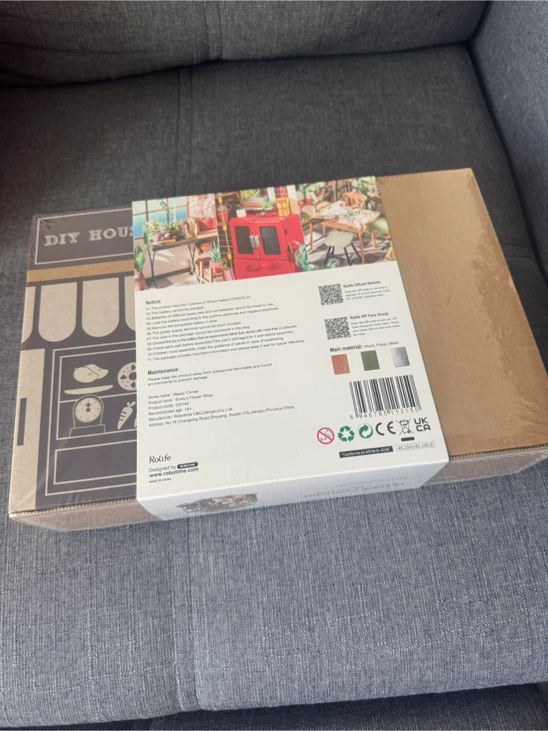 Rolife flower shop craft/puzzle build - BRAND NEW - photo 2