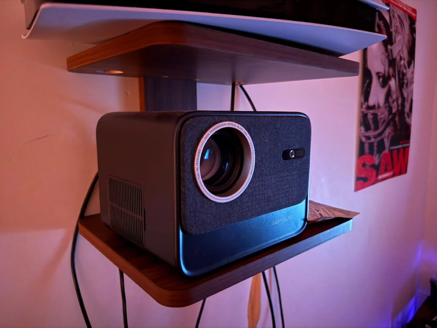 WiMiUS K9 4K Projector with Netflix