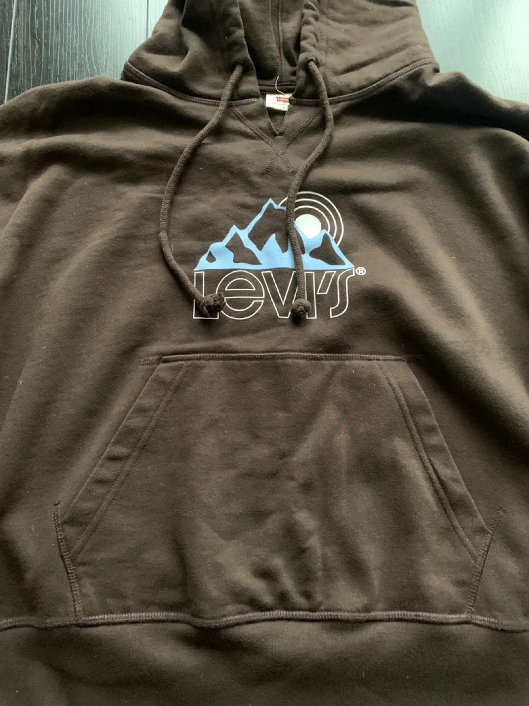 Levi's Brown Graphic Hoodie image indicator(3)