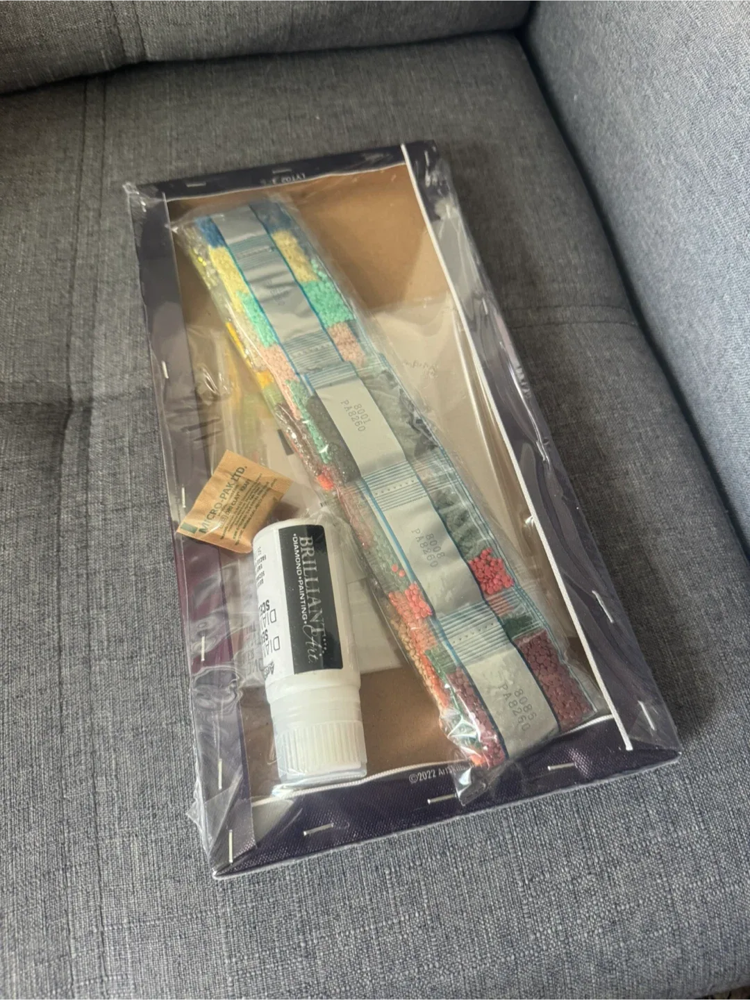 Diamond painting fall scene x3 - brand new/sealed! image indicator(2)