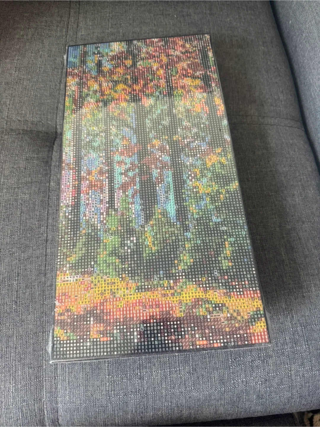 Diamond painting fall scene x3 - brand new/sealed! thumbnail