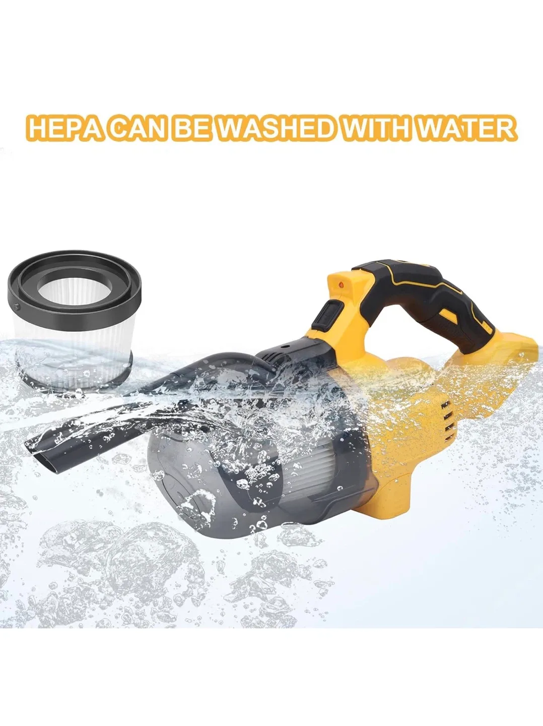 Dewalt Cordless Handheld Vacuum Cleaner image indicator(5)