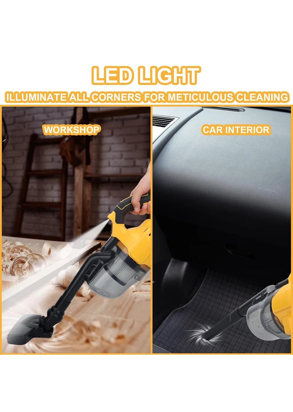 Dewalt Cordless Handheld Vacuum Cleaner image indicator(6)