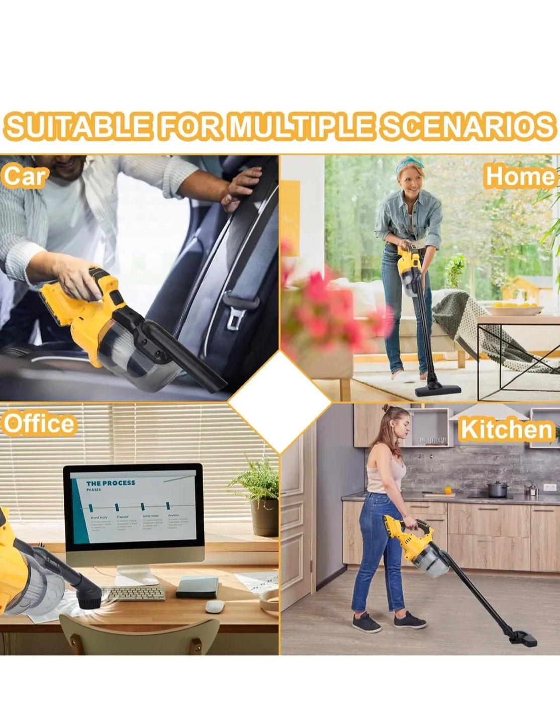 Dewalt Cordless Handheld Vacuum Cleaner image indicator(8)