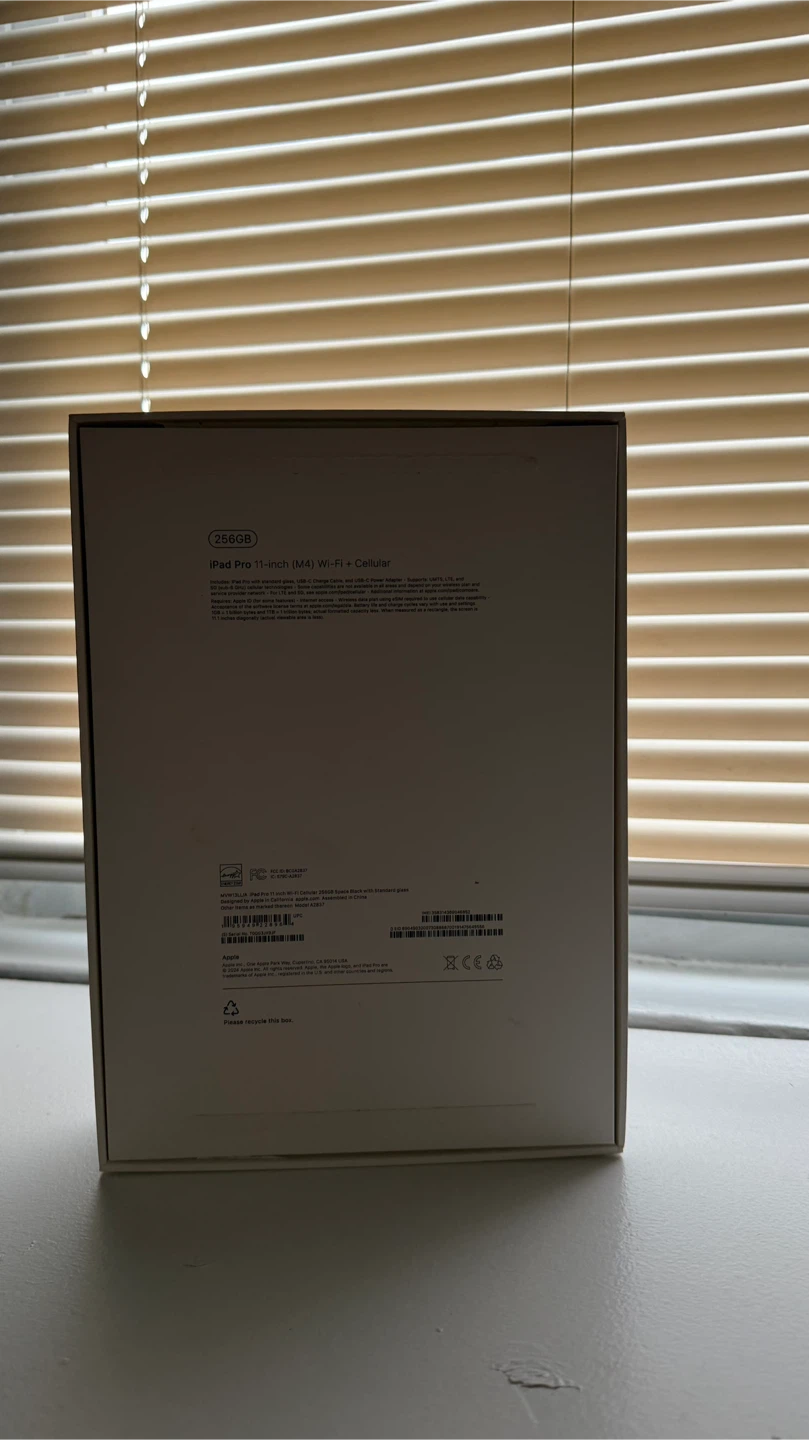 Apple iPad Pro 11-inch (M4) 256GB Wi-Fi + Cellular - photo 5
