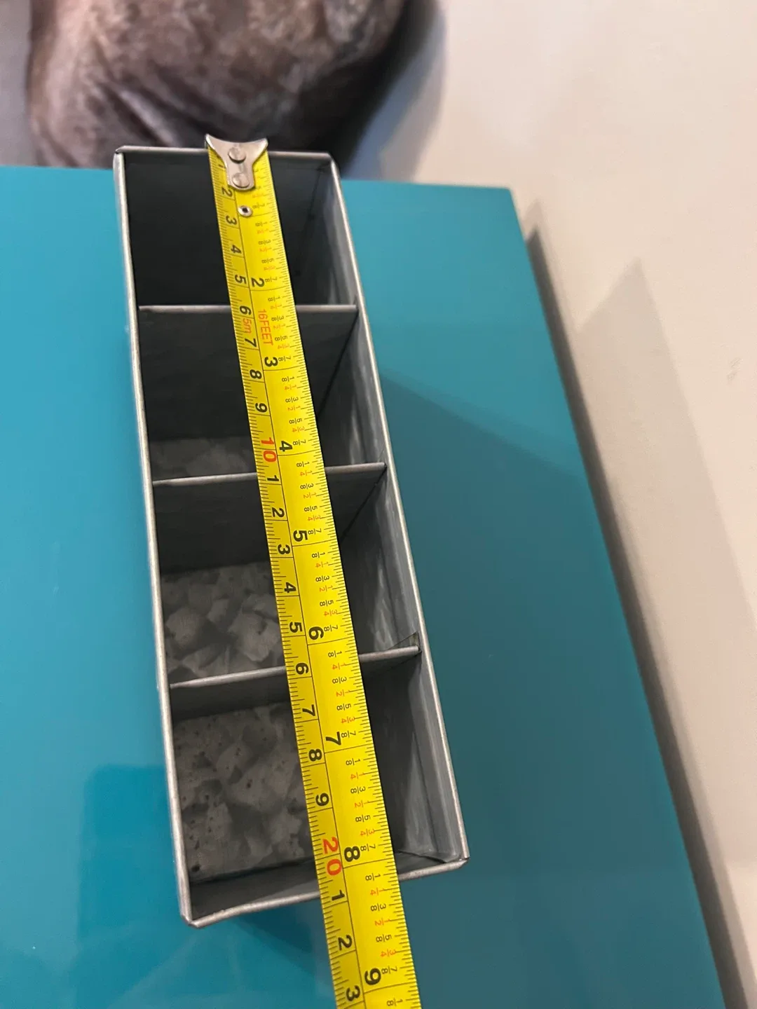 ✨ Rae Dunn “PRETTY” Metal Organizer – Like New image indicator(5)