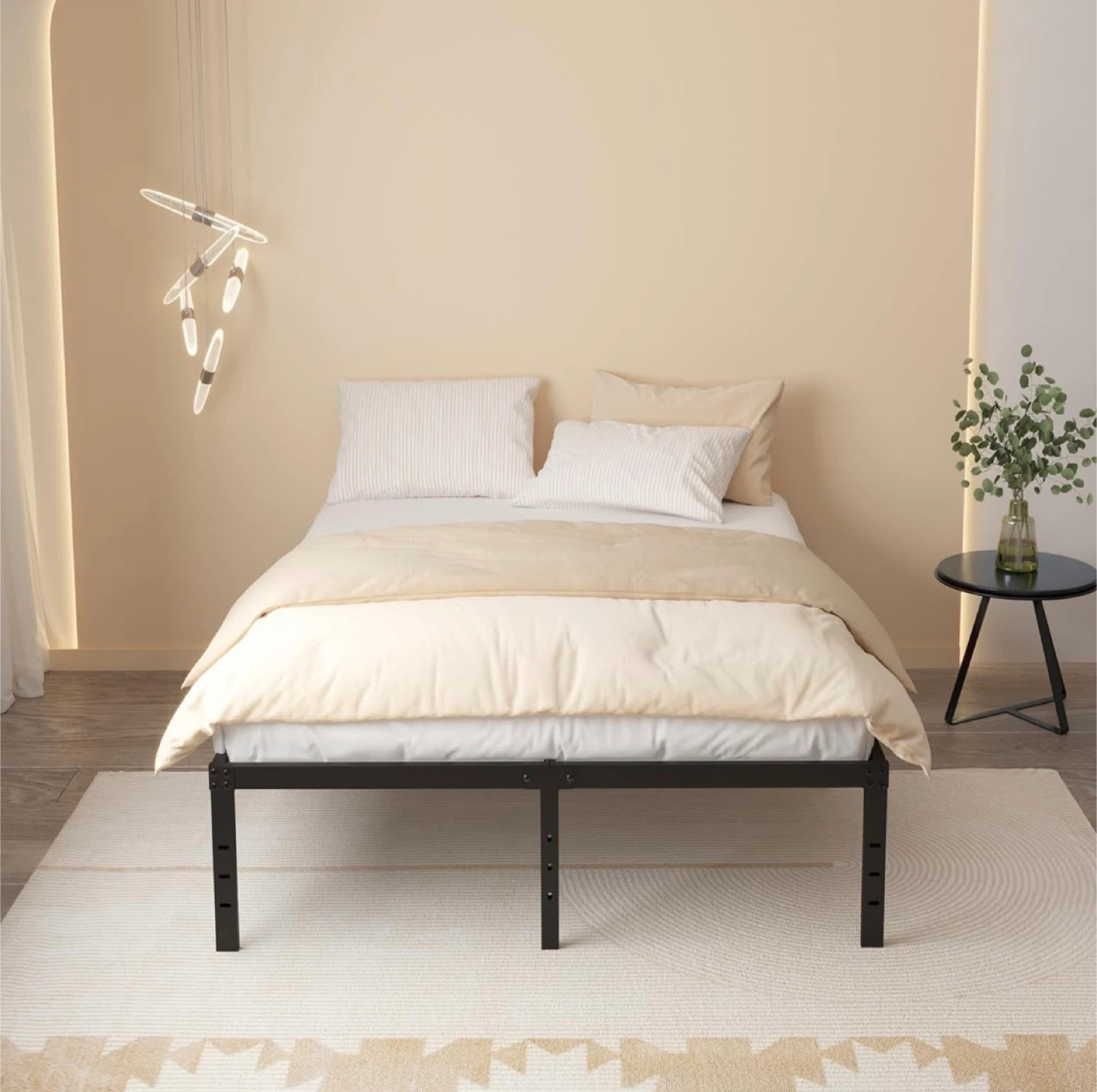 Queen Size Metal Bed Frame - photo 3