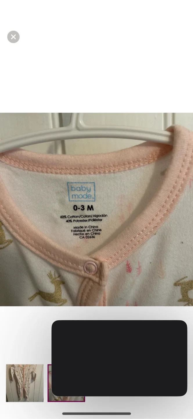 Baby Mode deer Baby Outfit Set image indicator(2)