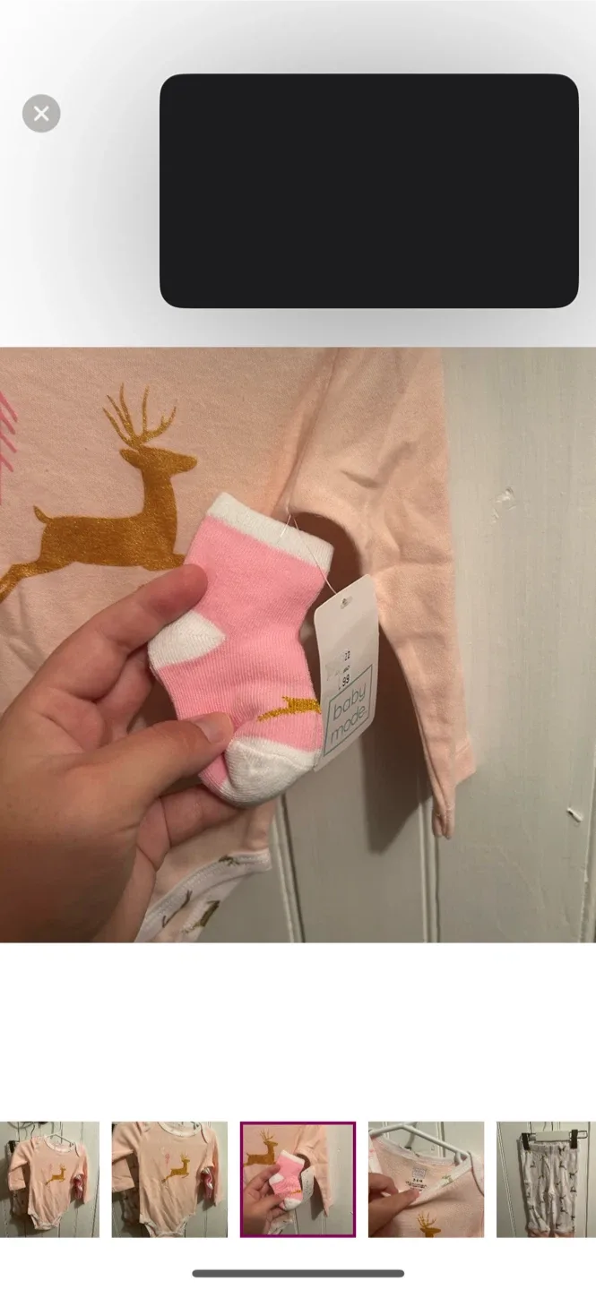 Baby Mode deer Baby Outfit Set image indicator(5)