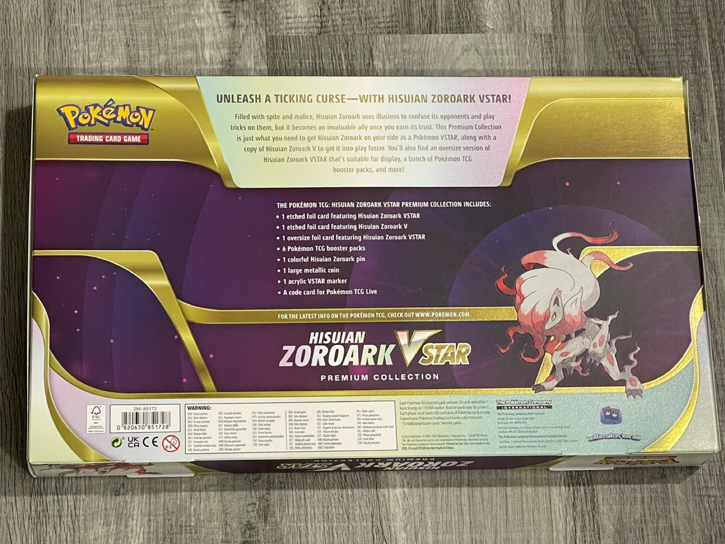 Hisuian Zoroark VSTAR Premium Collection image indicator(2)