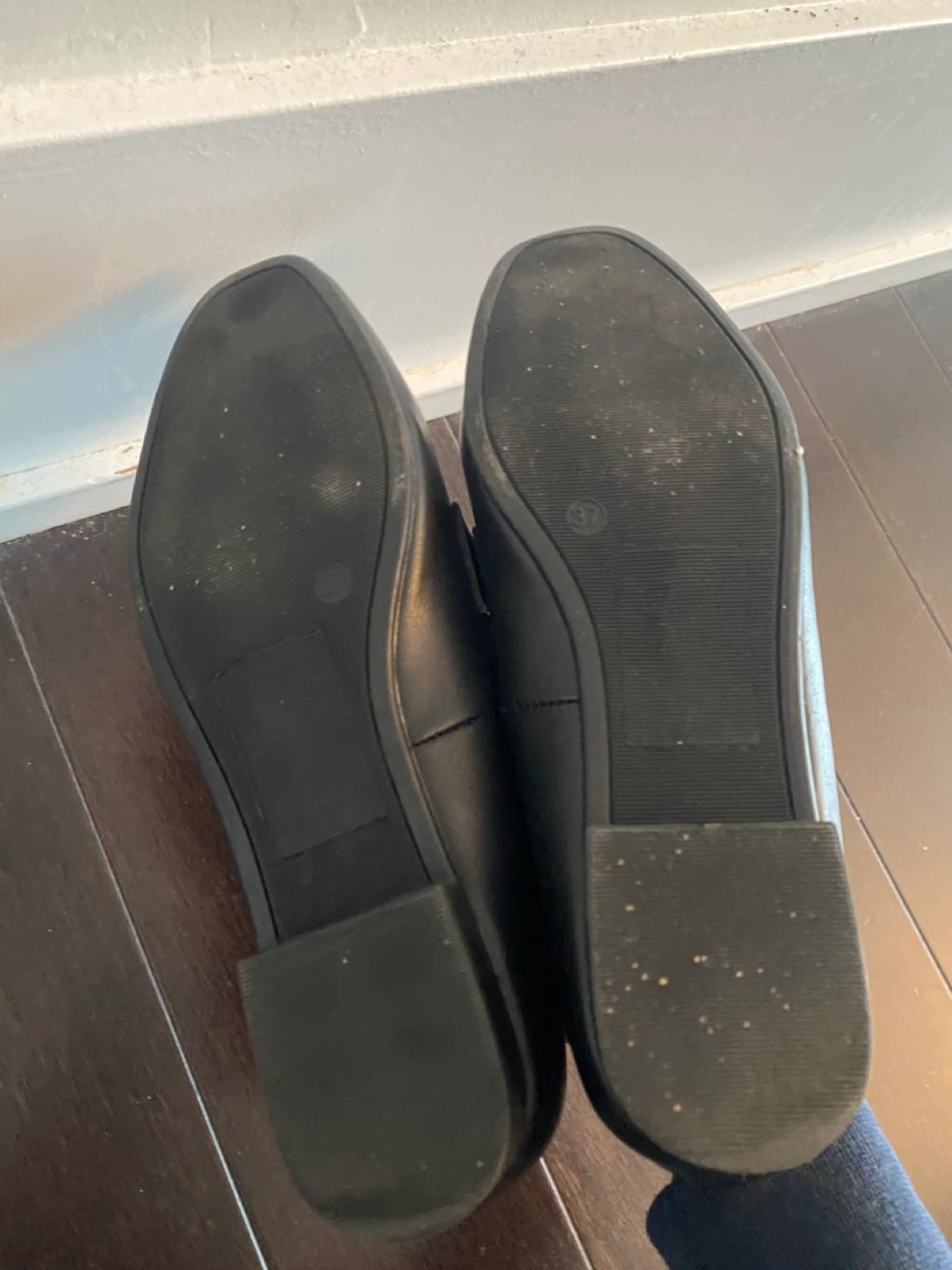 Steve Madden Black Loafers Size 6 - photo 2